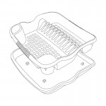 Dish Drainer 4401